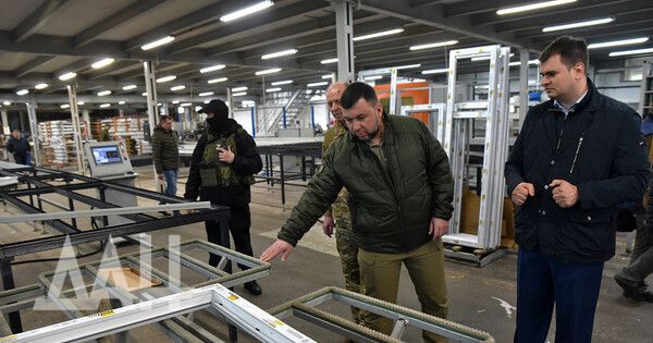 Пушилин оценил мощности крупнейшего в стране предприятия по производству стеклопакетов
