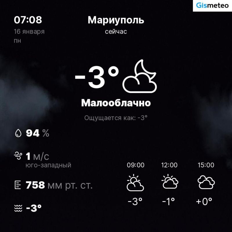 ������ �� ���� MeteoBot