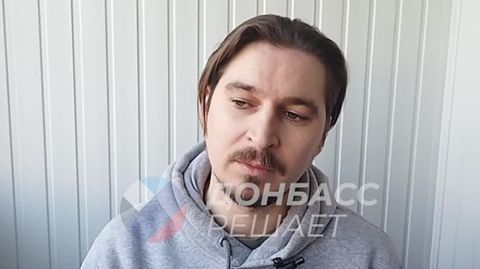 Денис Григорюк: Попалось интервью украинского боевика, который на украинском ТВ рассказывает о том, что Мариуполь и был первой линией обороны ВСУ и нацбата &quot;Азов&quot;