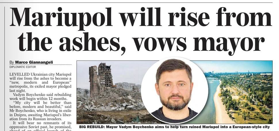 Владимир Корнилов: Время удивительных историй! «Мэр» Мариуполя Бойченко, драпанувший из родного города в первые же часы СВО...