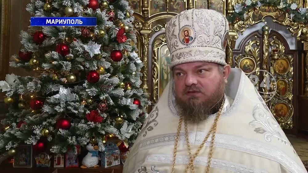 Мариупольские верующие отметили Рождество Христово