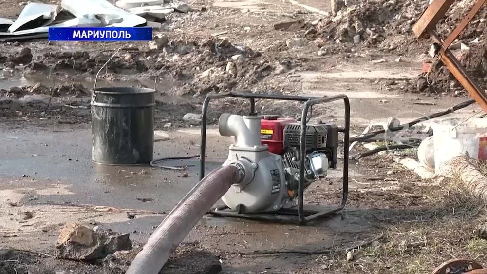 «Фонд развития территорий» проводит в Мариуполе обновление объектов в сфере ЖКХ. 29.01.2024