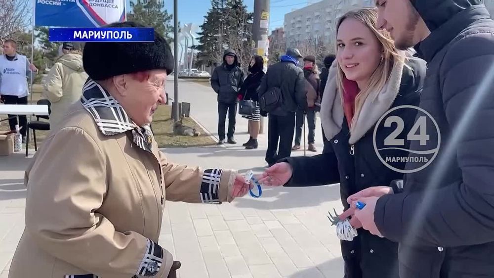 Акция «Идём на выборы» - в Мариуполе