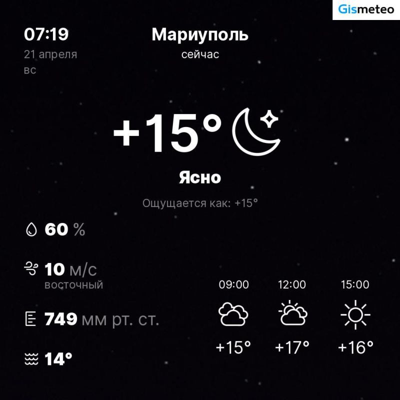������ �� ���� MeteoBot
