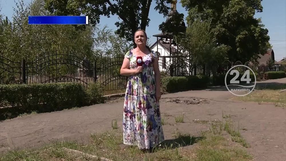 В мариупольском храме Царственных Мучеников Страстотерпцев в годовщину гибели царской семьи прошел крестный ход