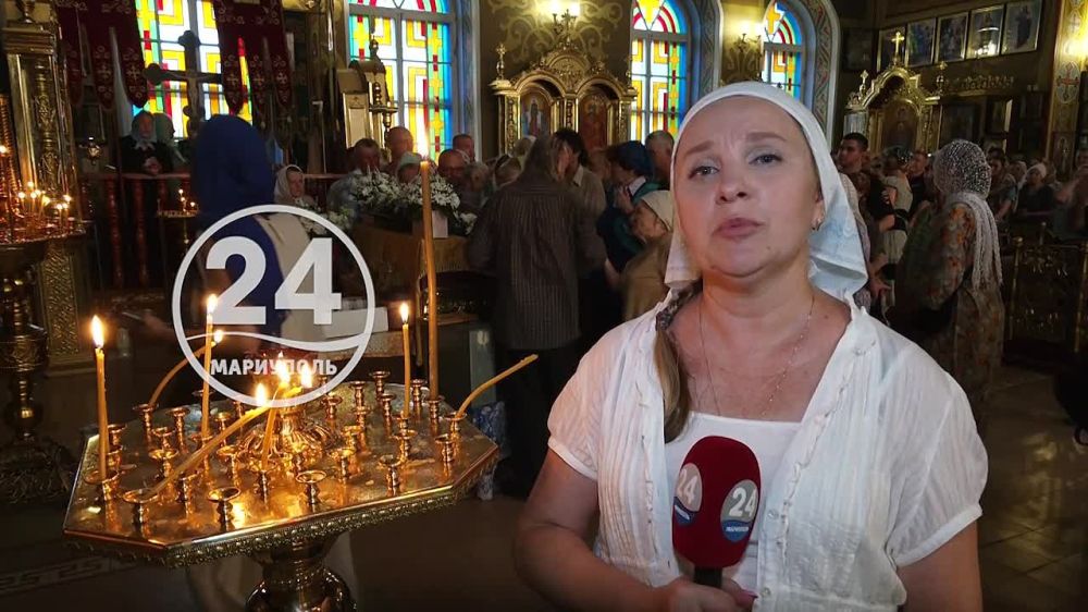 18 июля чудотворный образ Казанской Божией матери прибыл в Мариуполь