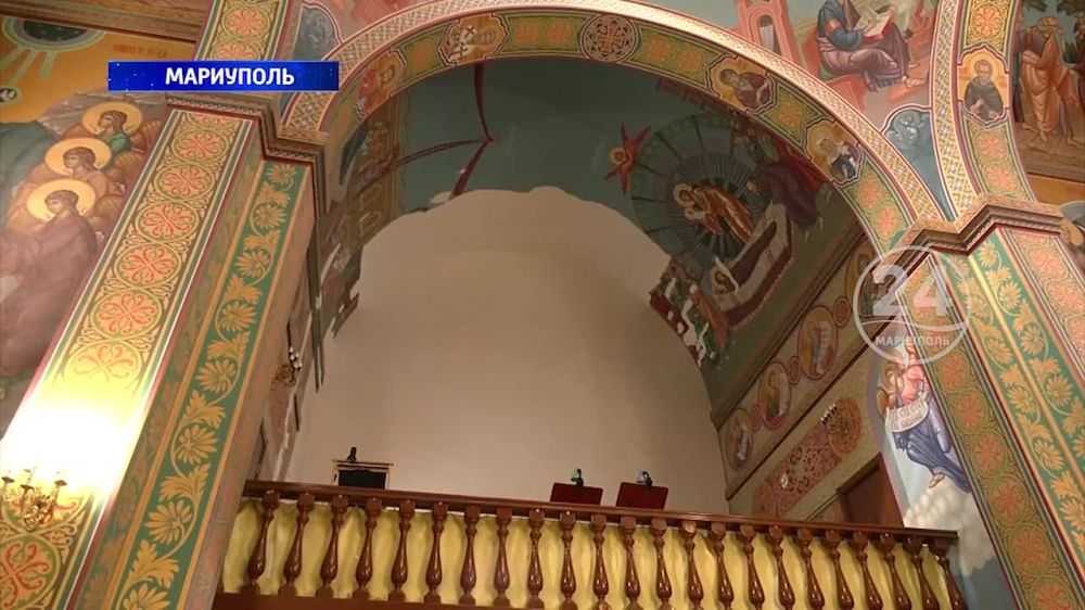 Ремонт мариупольского Свято-Троицкого храма подходит к концу