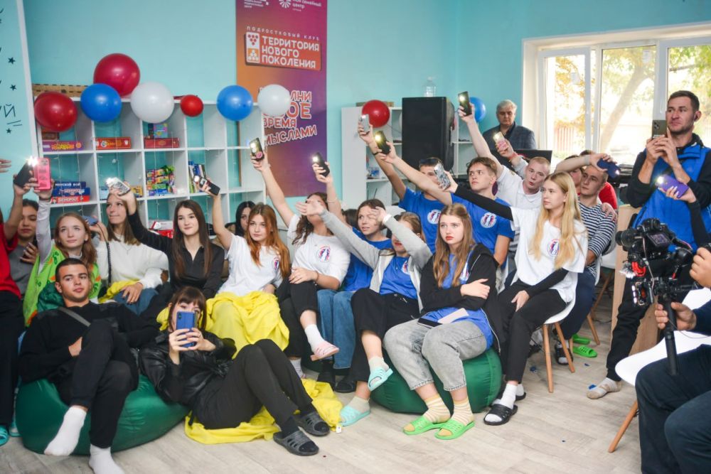 Мария Львова-Белова: Хорошие новости — открыли третий подростковый центр в новых регионах!