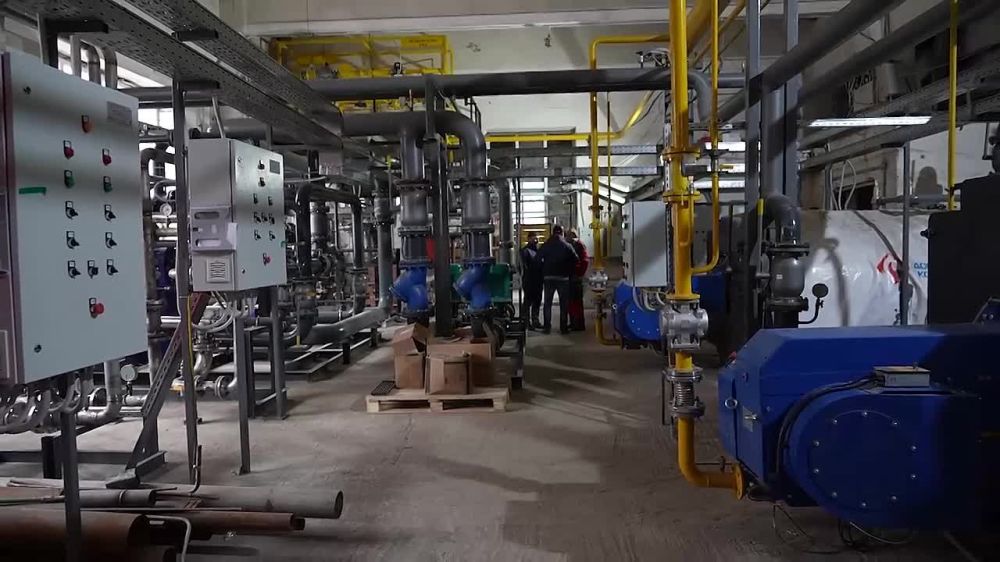 Денис Пушилин проверил готовность цифровой диспетчерской «Донбасстеплоэнерго»