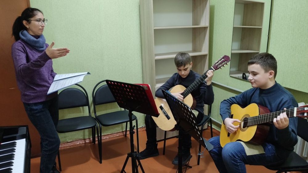 Лариса Толстыкина: Сегодня в Донецкой Народной Республике идет активный процесс обновления детских школ искусств