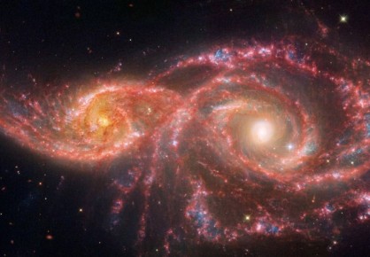      IC 2163  NGC 2207
