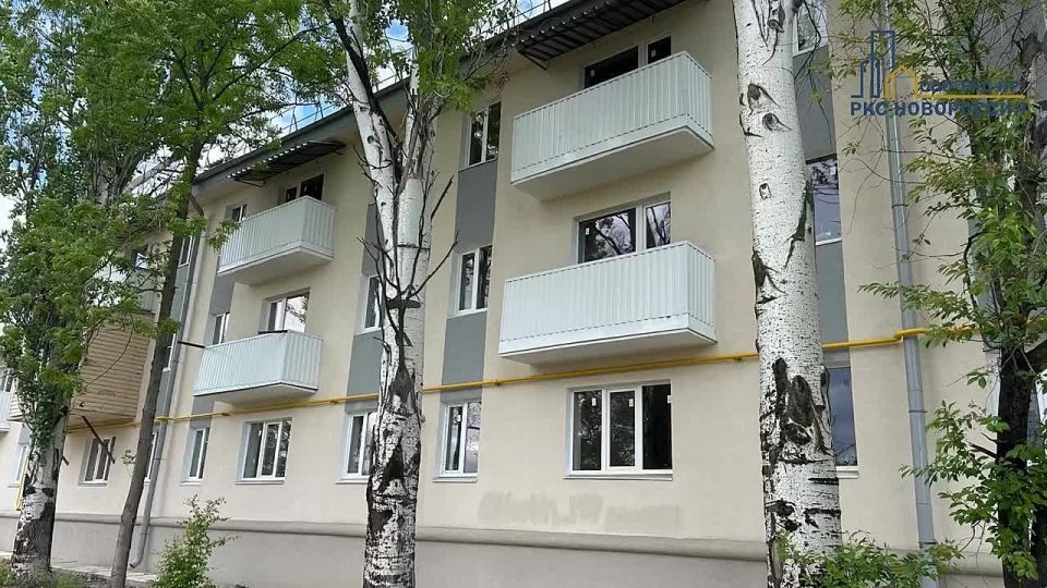 Восстановлен ещё один дом в переулке Аносова в Мариуполе