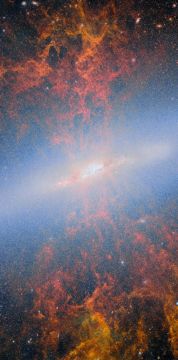   M82,     ,   James Webb