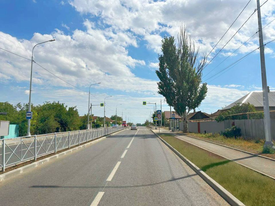 Марат Хуснуллин: В воссоединённых регионах наряду со строительством и восстановлением крупных дорожных объектов, обновляется и улично-дорожная сеть городов