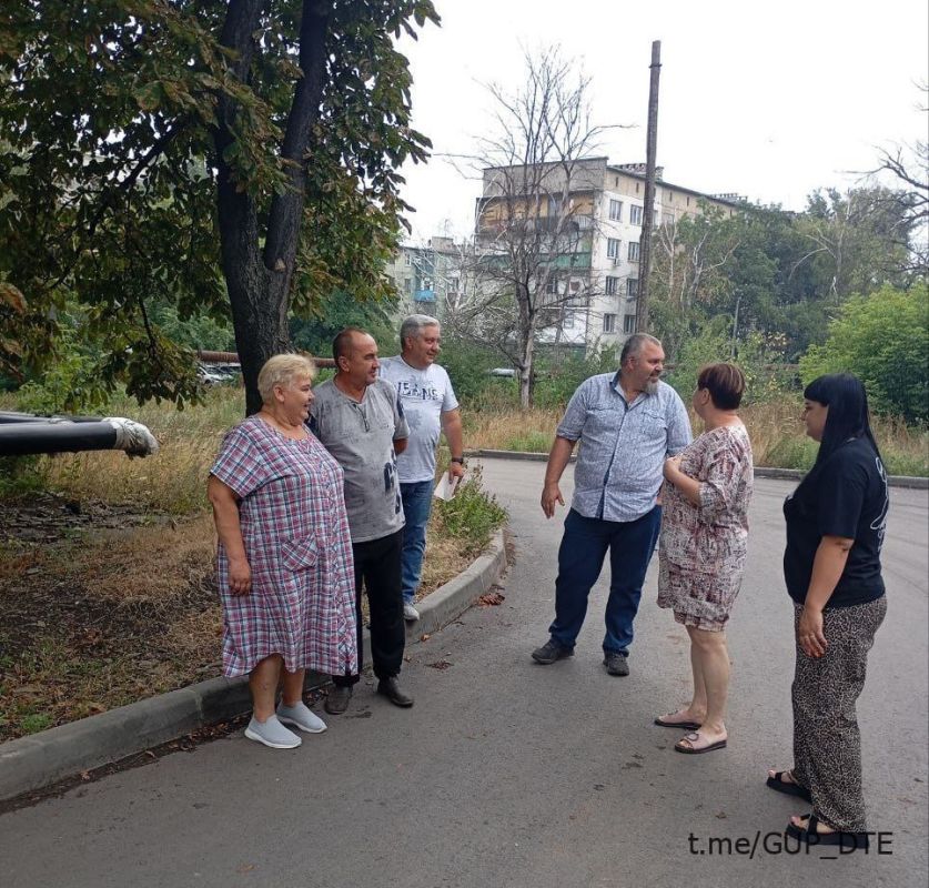 СОТРУДНИКИ ГУП ДНР «ДОНБАССТЕПЛОЭНЕРГО» ПРОДОЛЖАЮТ ПРОВОДИТЬ ВСТРЕЧИ С ГРАЖДАНАМИ