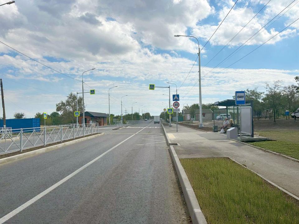 Госкомпания «Автодор» завершила в Мариуполе запланированные на этот год дорожные работы