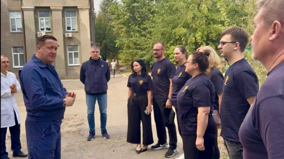 Медицинский спецназ ФМБА России обследует жителей Донецкой Народной Республики в рамках проекта «Медицинский патруль «Здоровье»