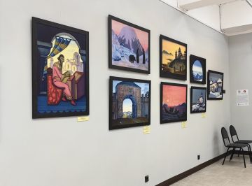 Героика Рериха – в краеведческом музее