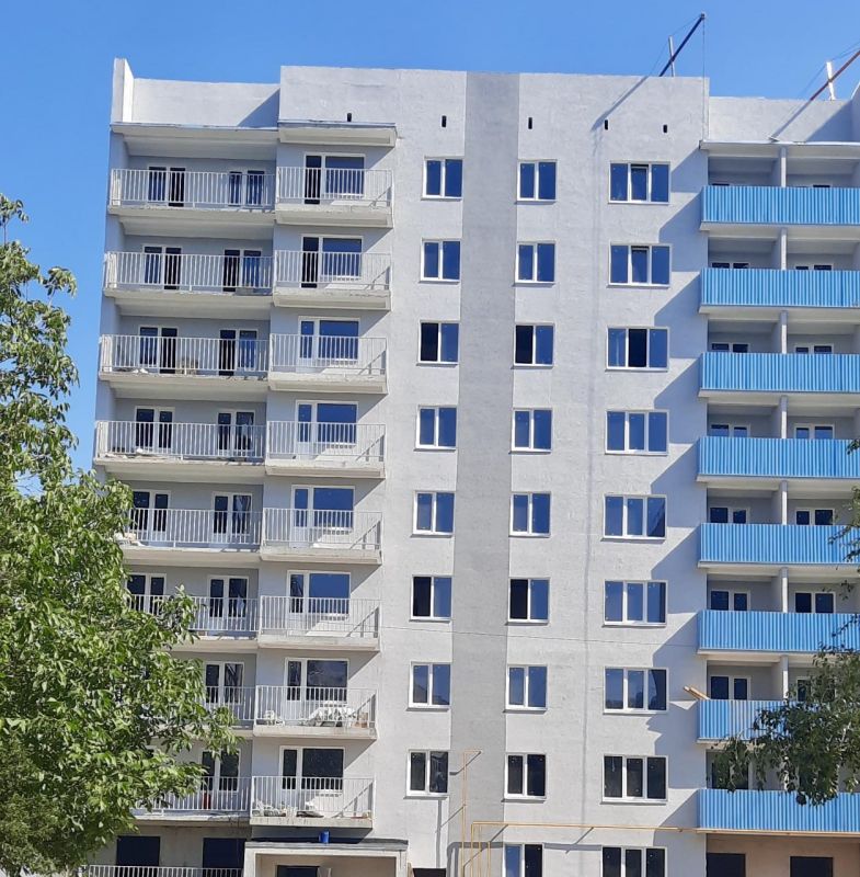 Под контролем Московских экспертов стройконтроля в Мариуполе идет восстановление многоквартирного дома