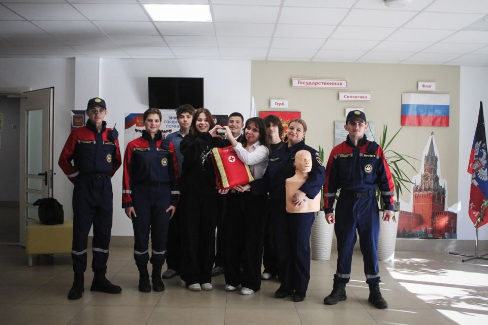 В мариупольской школе №7 прошел мастер-класс в рамках проекта «Школа антитеррора»