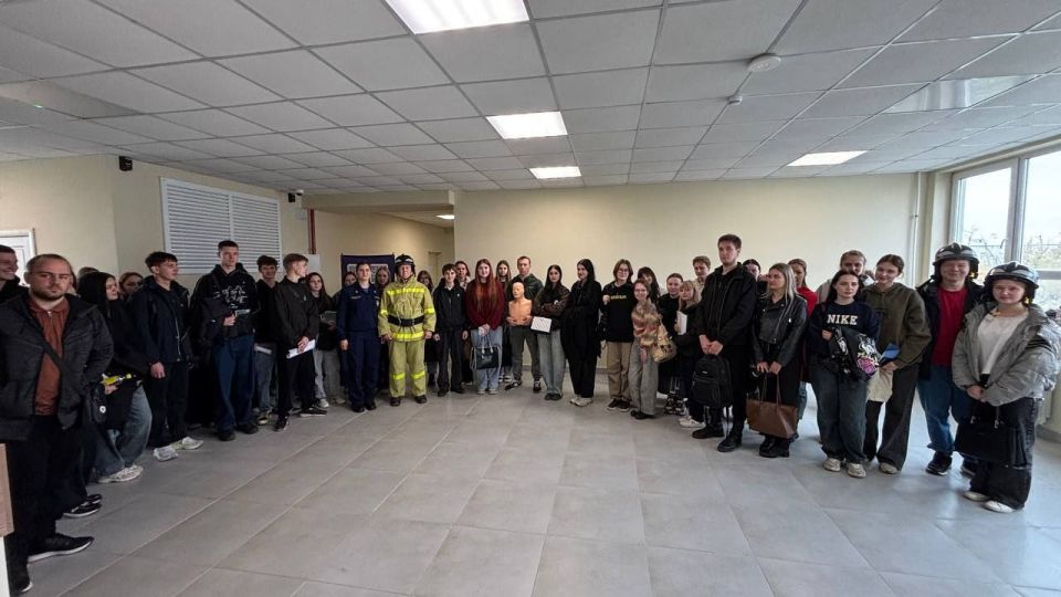 Добровольцы Мариупольского ССО ВСКС ПГТУ приняли участие в масштабном агитационном мероприятии в стенах своего университета