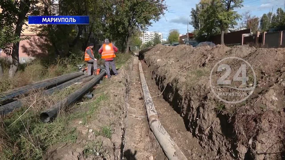 Участок трубы водопровода заменили в микрорайоне Кировский