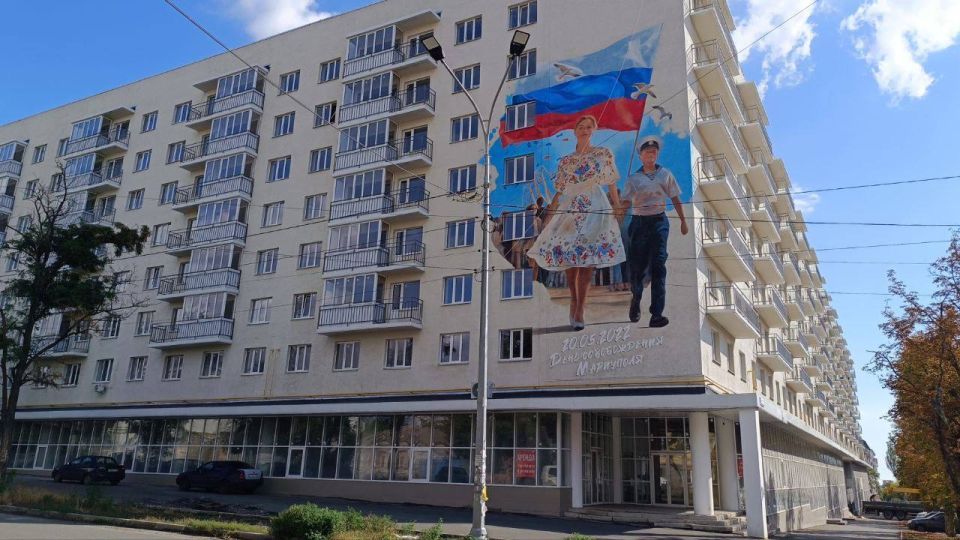 В Мариуполе продолжается капитальный ремонт домов