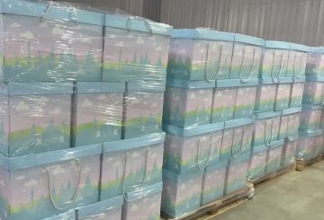 Молодым мамам Мариуполя пришел очередной гуманитарный груз из Санкт-Петербурга