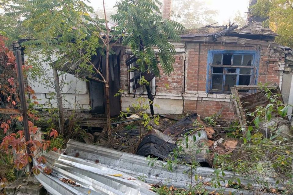 Пожар унёс жизнь в Мариуполе