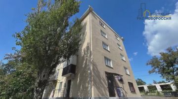 Завершены восстановительные работы многоквартирного дома на улице Апатова в Мариуполе