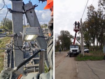 Антон Кольцов: За неделю мариупольские энергетики восстановили более 1000 метров воздушных линий