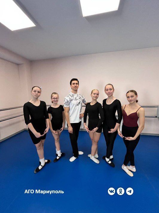 В Мариуполе прошли мастер-классы по классическому танцу