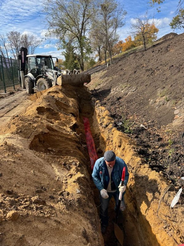 Санкт-Петербург продолжает создание нового общественного пространства на левобережье Мариуполя