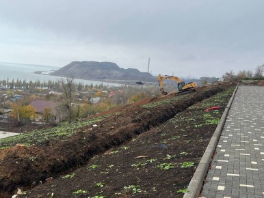 В Мариуполе создают современный парк отдыха у Азовского моря