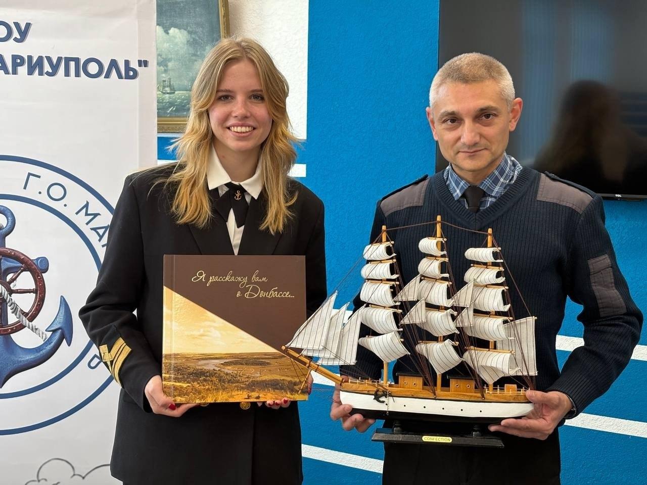 Морские лицеи Петербурга и Мариуполя развивают сотрудничество