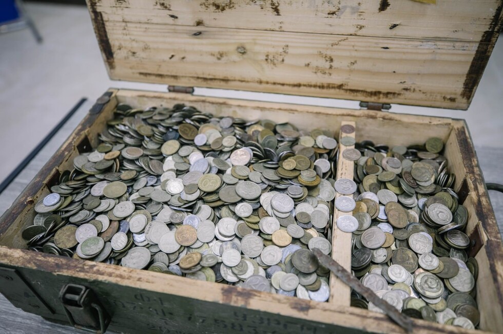 Мариупольцы внесли свою звонкую лепту в сбор металла для памятников героям ВОВ