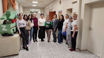 Рабочая встреча в Социально-реабилитационном центре для несовершеннолетних города Донецка