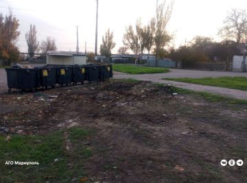 В Ильичевском районе Мариуполя коммунальщики ликвидировали стихийные свалки