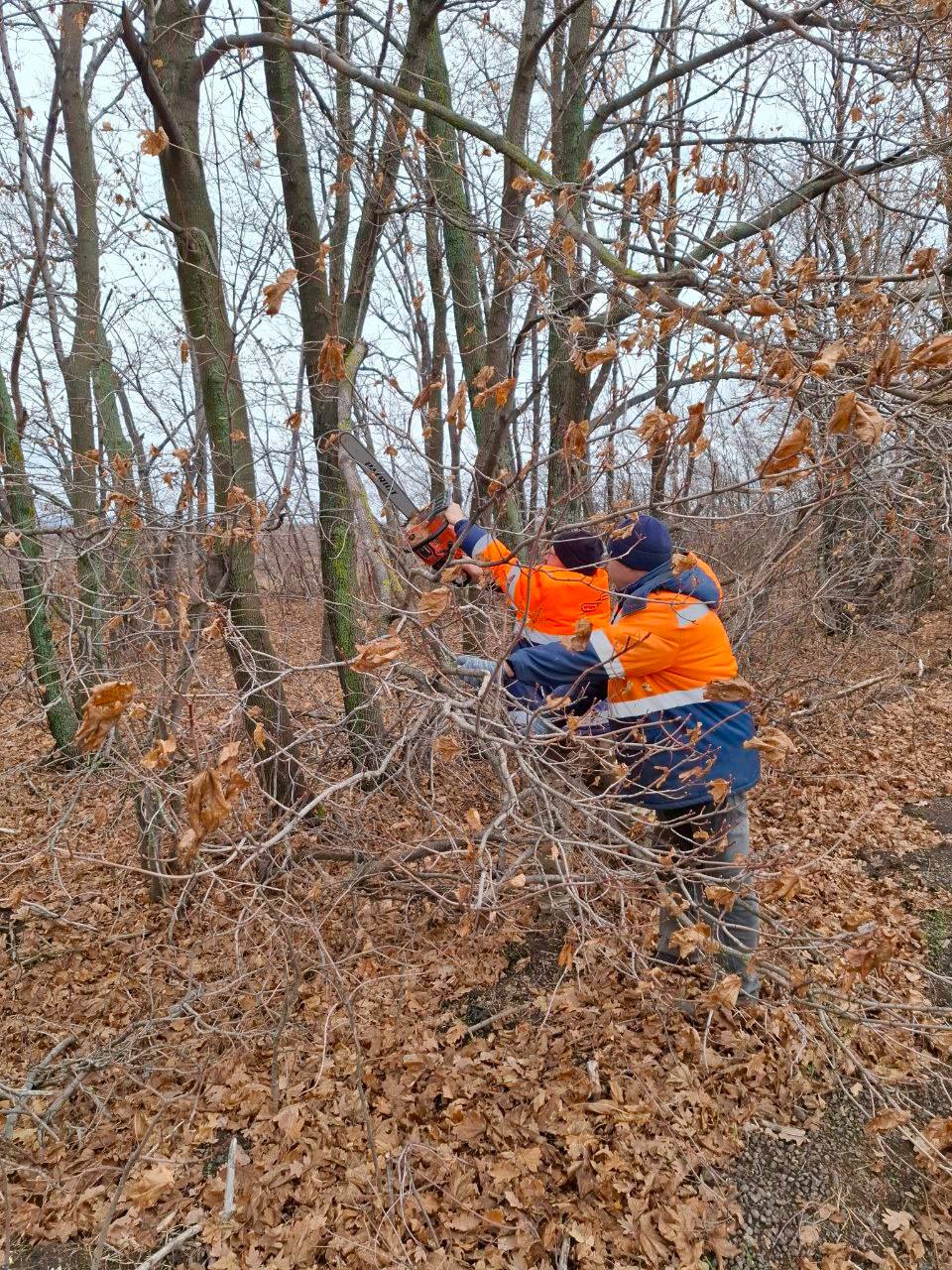 За минувшие сутки в рамках содержания автомобильных дорог общего пользования выполнили следующие работы: