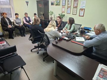 Состоялась встреча руководителя Управы Ильичевского внутригородского района города Мариуполь Скударь Владимира с сотрудниками Управы