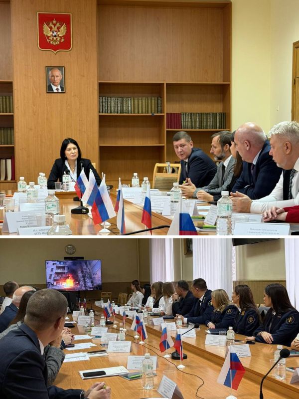 Рабочий визит КРУ Судебного департамента при Верховном Суде Российской Федерации в Управление Судебного департамента в ДНР