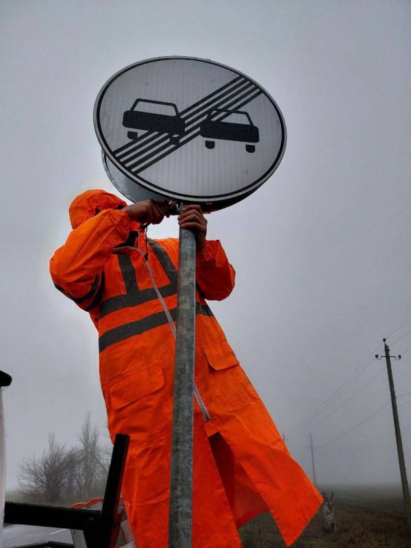 В любую погоду дорожники обеспечивают порядок и безопасность на дорогах Республики