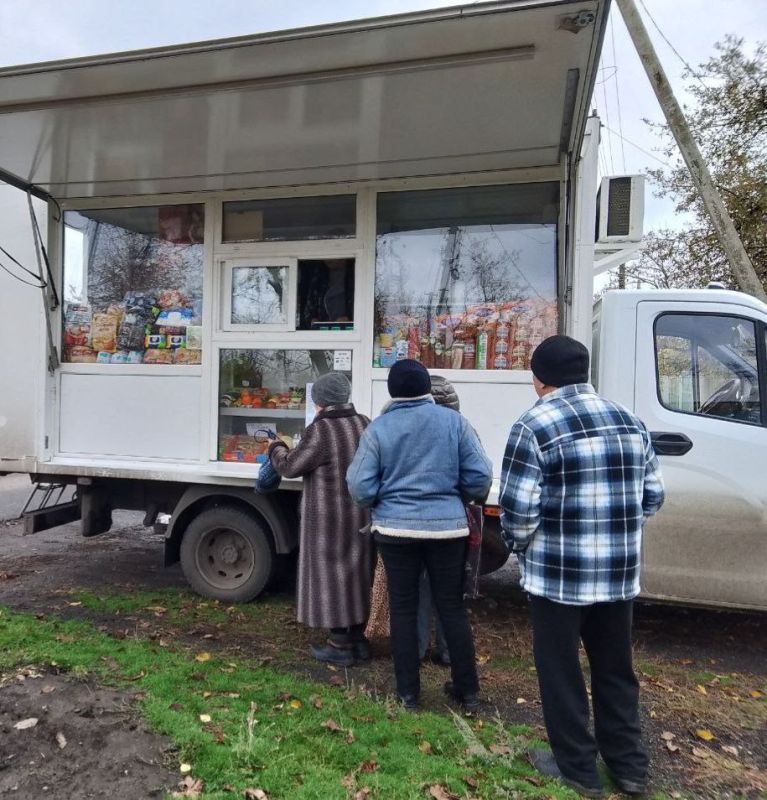 С 17 по 21 ноября 2025 года осуществлена выездная торговля с использованием автомагазинов в населенных пунктах городских округов Донецк, Горловка, Мариуполь, на территории г