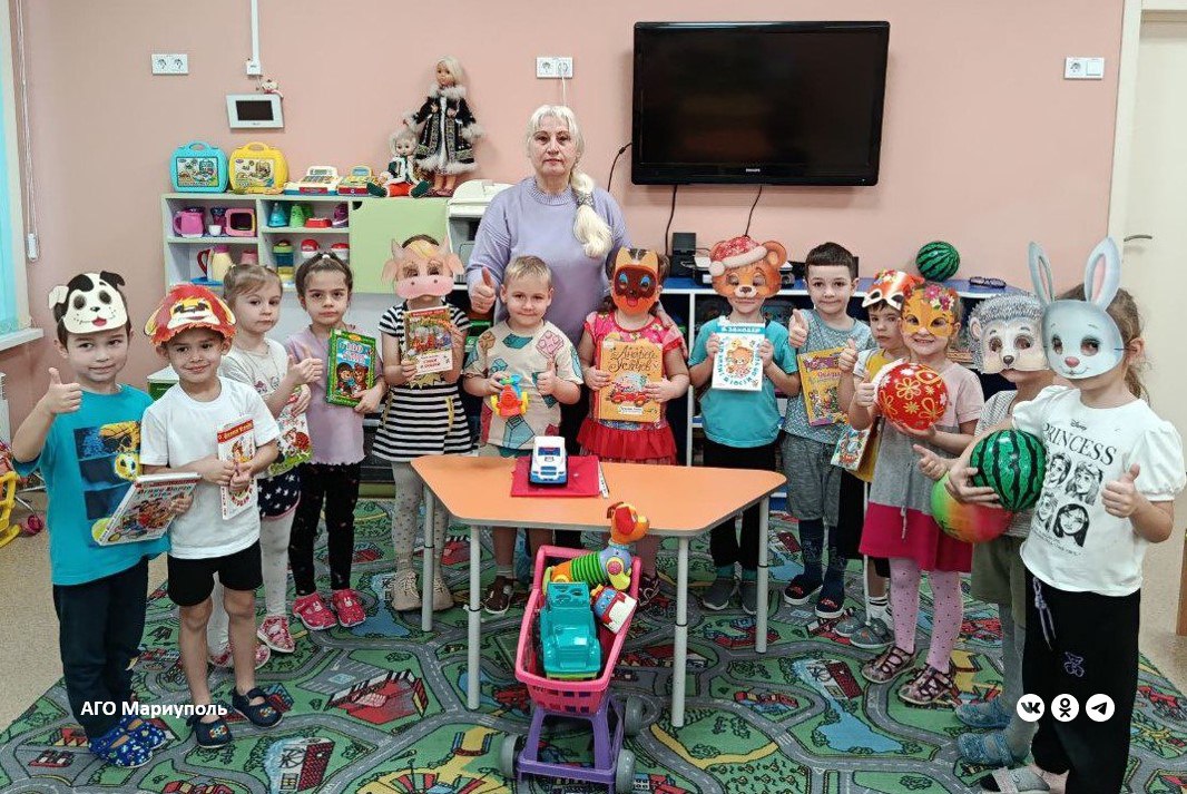 Для детей левобережья Мариуполя провели познавательно-развлекательное мероприятие