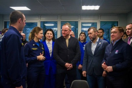 Открыт новый штаб мариупольских добровольцев ЧС