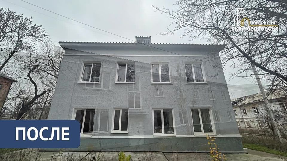 В Орджоникидзевском районе восстанавливается дом на проспекте Единства