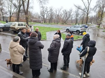 Сегодня состоялась встреча с жителями домов №138, 140, расположенных по проспекту Ильича
