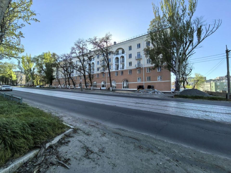 Ленинградские строители продолжают восстанавливать многоквартирный дом на улице Артема