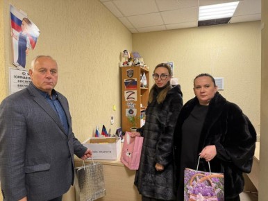 В Ильичевском районе прошла ежегодная партийная акция «Коробка храбрости»