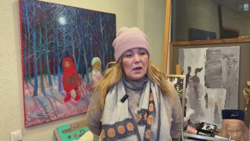 Петербургская художница и глава международного фонда «Мастер класс» Тамара Семенова рассказала о поездке в Мариуполь